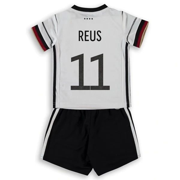 Camisola Alemanha Marco Reus 11 Criança 1º Equipamento 2021