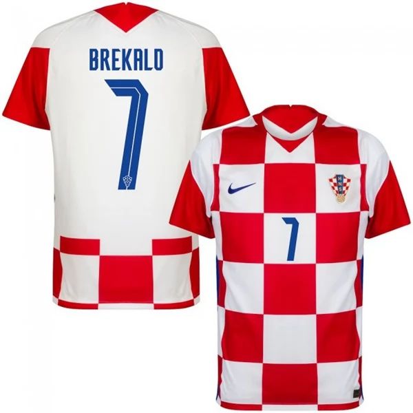 Camisola Croácia Brekalo 7 1º Equipamento 2021