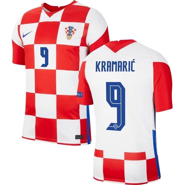 Camisola Croácia Kramaric 9 1º Equipamento 2021