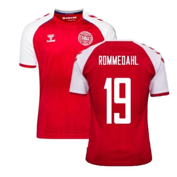 Camisola Dinamarca Rommedahl 19 1º Equipamento 2021