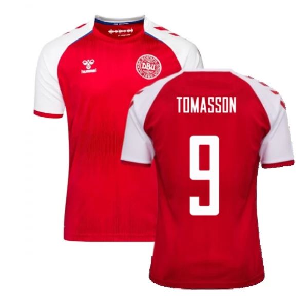 Camisola Dinamarca Tomasson 9 1º Equipamento 2021