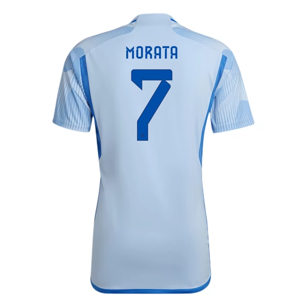 Camisola Espanha Álvaro Morata 7 2º Equipamento 2022