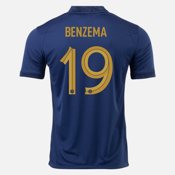 Camisola França Benzema 19 1º Equipamento 2022