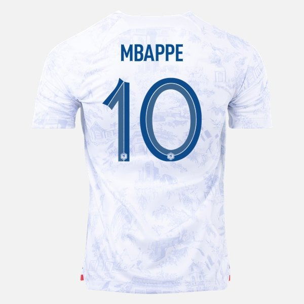 Camisola França Kylian Mbappé 10 2º Equipamento 2022