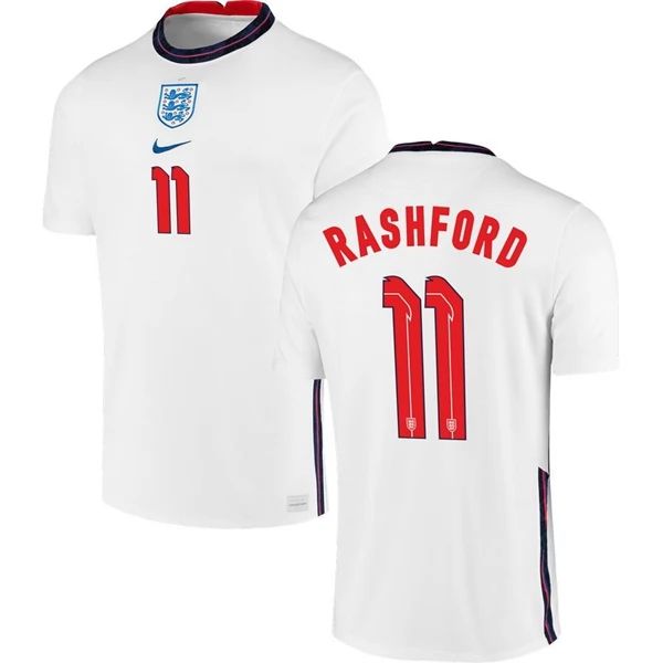 Camisola Inglaterra Marcus Rashford 11 1º Equipamento 2021