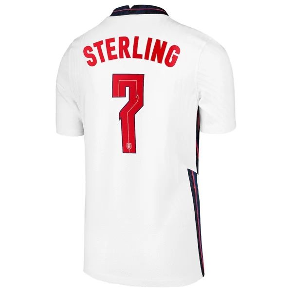 Camisola Inglaterra Raheem Sterling 7 1º Equipamento 2021