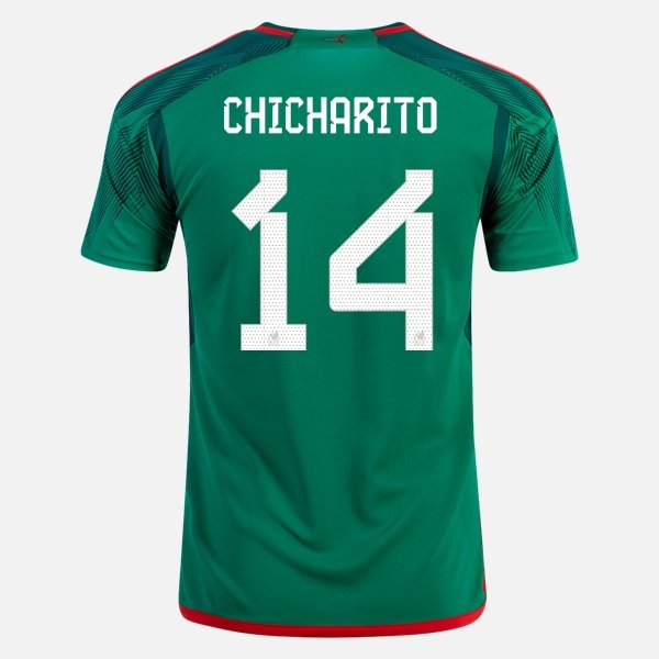 Camisola México Chicharito 14 1º Equipamento 2022
