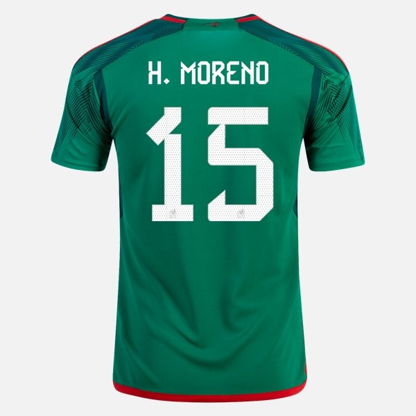 Camisola México H.Moreno 15 1º Equipamento 2022