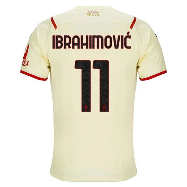 Camisola AC Milan Zlatan Ibrahimović 11 Equipamento Alternativa 2021 2022