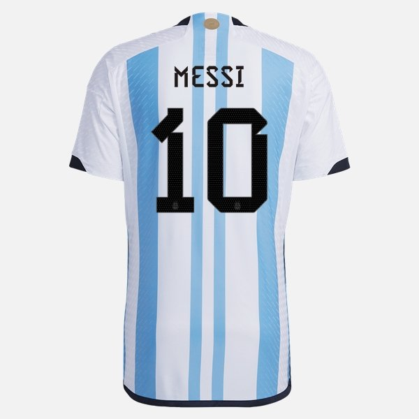 Camisola Argentina Lionel Messi 10 Equipamento Principal 2022