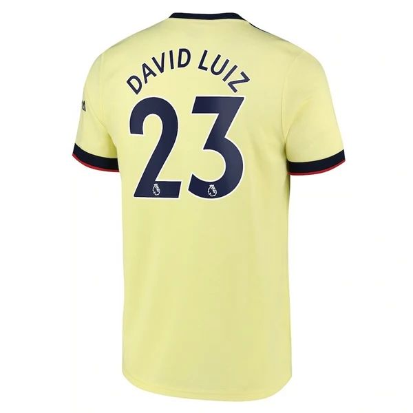 Camisola Arsenal David Luiz 23 Equipamento Alternativa 2021 2022