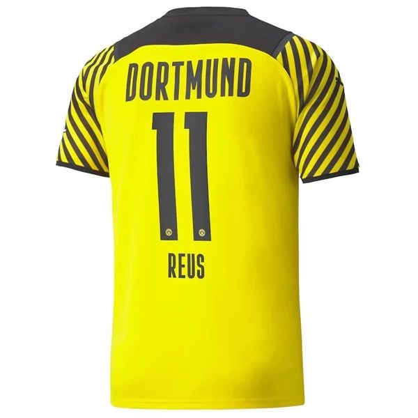 Camisola BVB Borussia Dortmund Marco Reus 11 Equipamento Principal 2021 2022