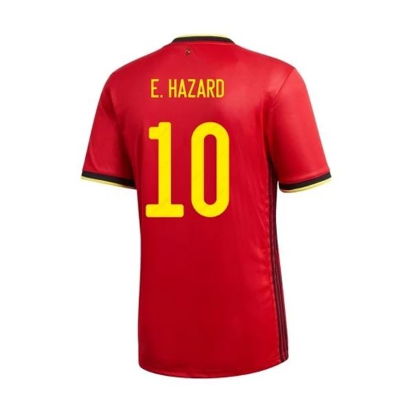 Camisola Bélgica E.Eden Hazard 10 Equipamento Principal 2021