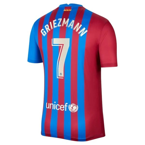 Camisola FC Barcelona Antoine Griezmann 7 Equipamento Principal 2021 2022