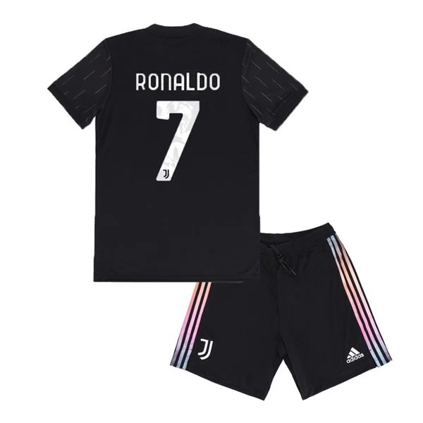 Camisola Juventus Cristiano Ronaldo 7 Criança Equipamento Alternativa  2021-22