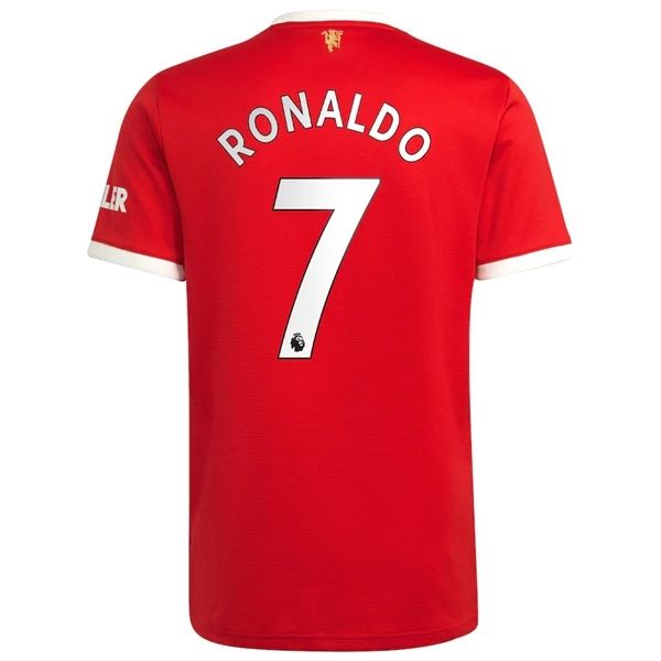 Camisola Manchester United Cristiano Ronaldo 7 Equipamento Principal 2021 2022