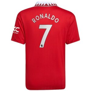 Camisola Manchester United Cristiano Ronaldo 7 Equipamento Principal 2022 2023