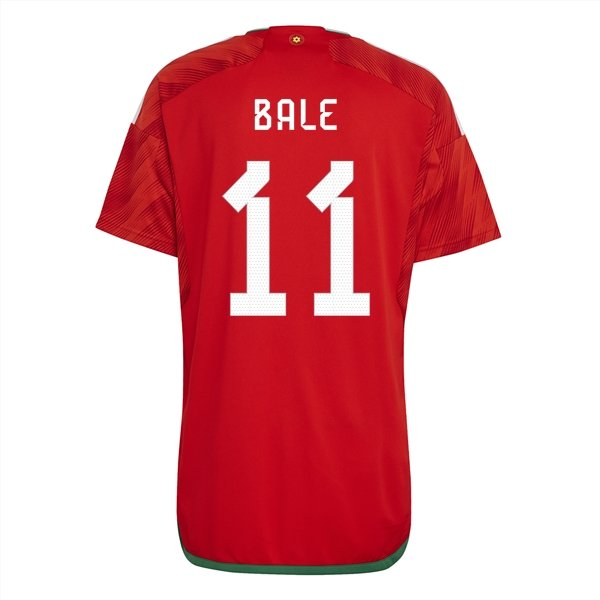 Camisola País de Gales Gareth Bale 11 Equipamento Principal 2022