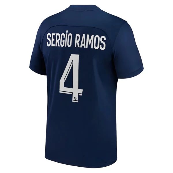 Camisola Paris Saint Germain PSG Sergio Ramos 4 Equipamento Principal 2022-23