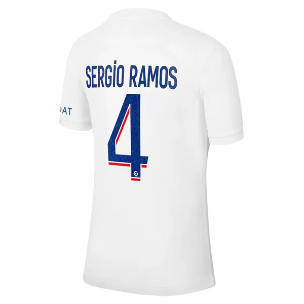 Camisola Paris Saint Germain PSG Sergio Ramos 4 Equipamento 3ª 2022 2023
