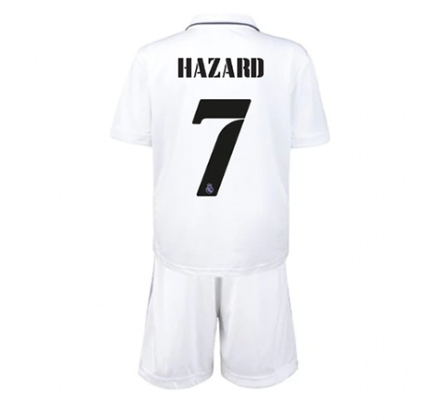 Camisola Real Madrid Eden Hazard 7 Criança Equipamento Principal  2022-23