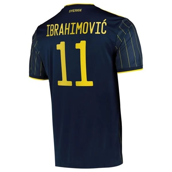 Camisola Suécia Zlatan Ibrahimović 11 Equipamento Alternativa 2021