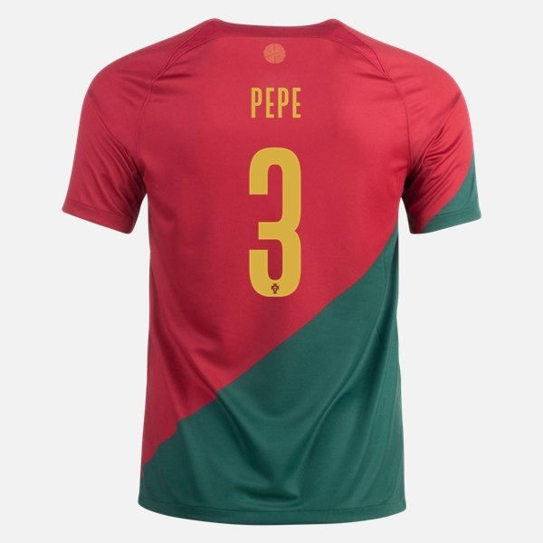 Camisola Portugal Pepe 3 1º Equipamento 2022