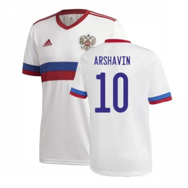 Camisola Rússia Arshavin 10 2º Equipamento 2021