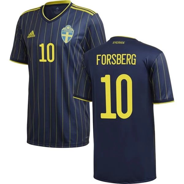 Camisola Suécia Forsberg 10 2º Equipamento 2021