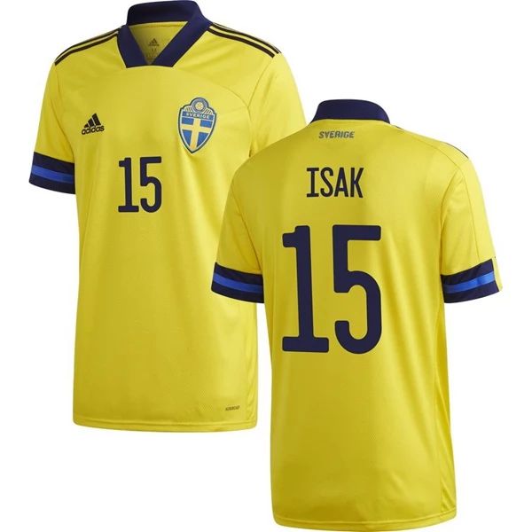 Camisola Suécia Isak 15 1º Equipamento 2021