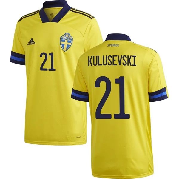 Camisola Suécia Kulusevski 21 1º Equipamento 2021