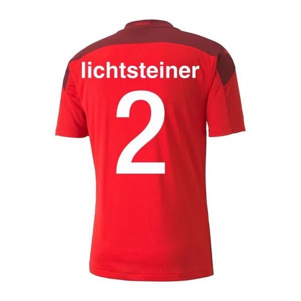 Camisola Suíça Lichtsteiner 2 1º Equipamento 2021