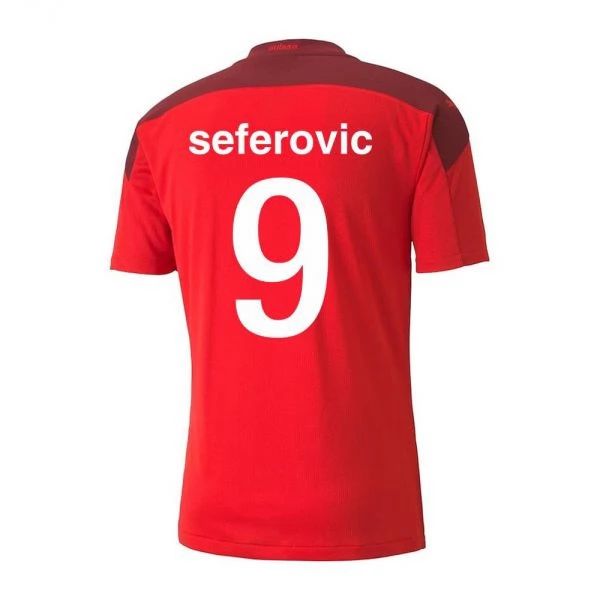 Camisola Suíça Seferovic 9 1º Equipamento 2021