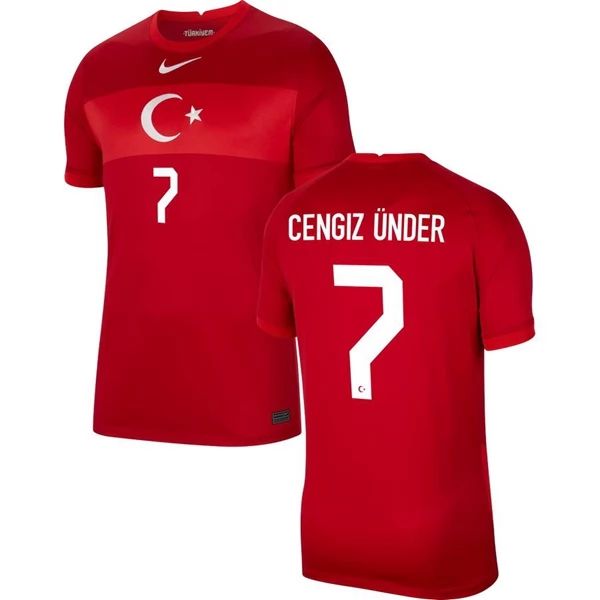 Camisola Turquia Cengiz Under 7 2º Equipamento 2021