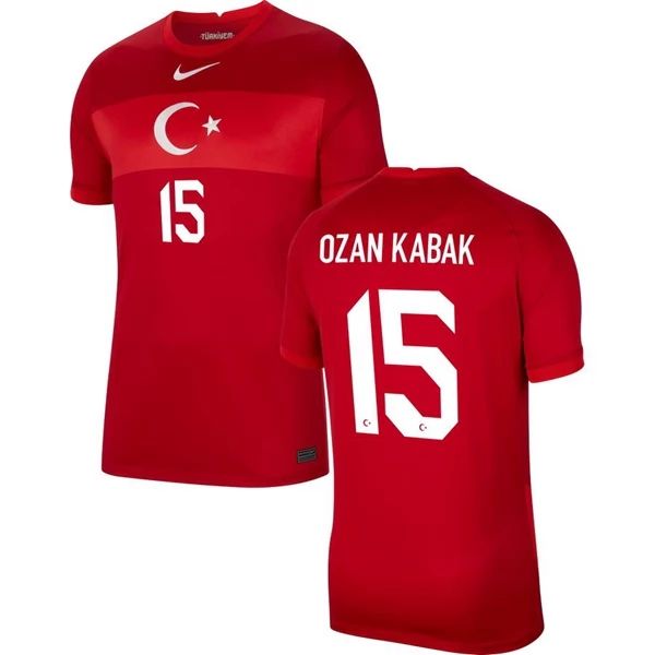 Camisola Turquia Ozan Kabak 15 2º Equipamento 2021