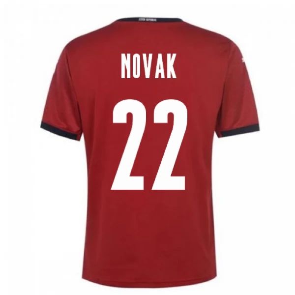 Camisola República Checa Novak 22 1º Equipamento 2021