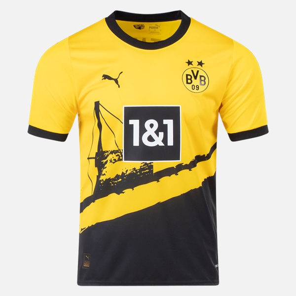 Camisola BVB Borussia Dortmund 1º Equipamento 2023-2024