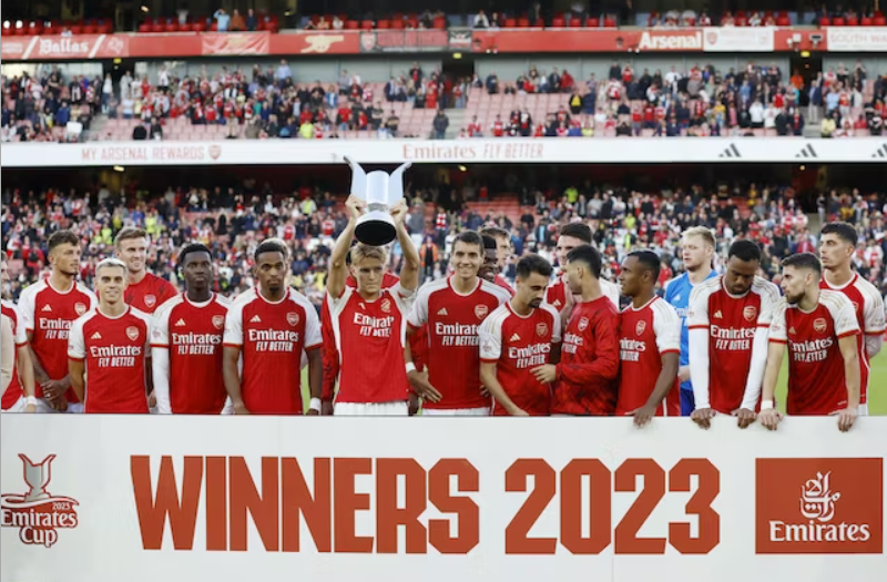 Read more about the article O Arsenal vence o Mónaco nos penáltis e conquista a sua 7ª Emirates Cup!