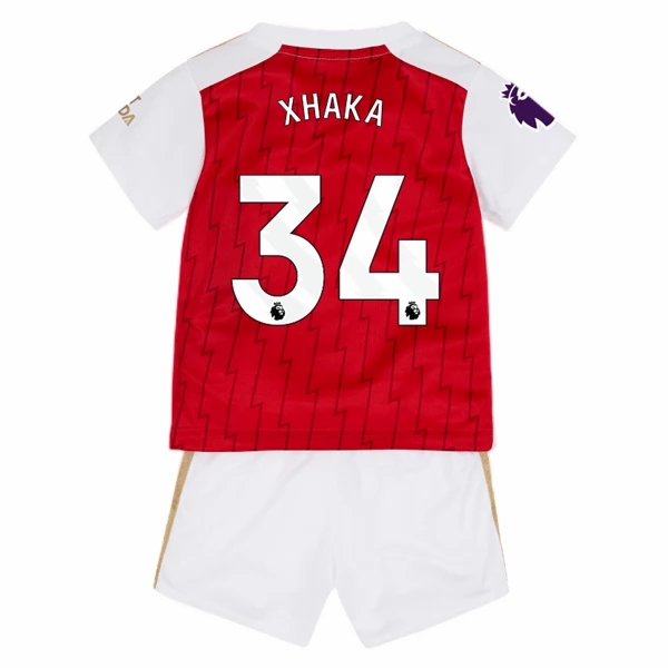 Camisola Arsenal Granit Xhaka 34 Criança 1º Equipamento 2023-24