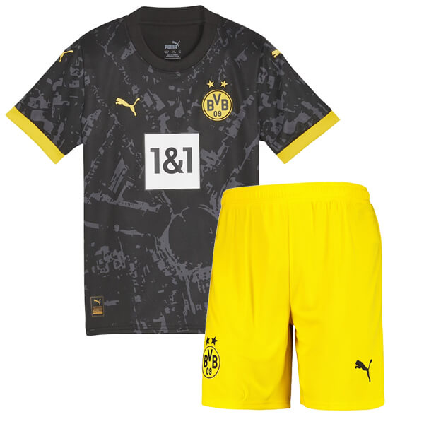 Camisola BVB Borussia Dortmund Criança 2º Equipamento 2023-24