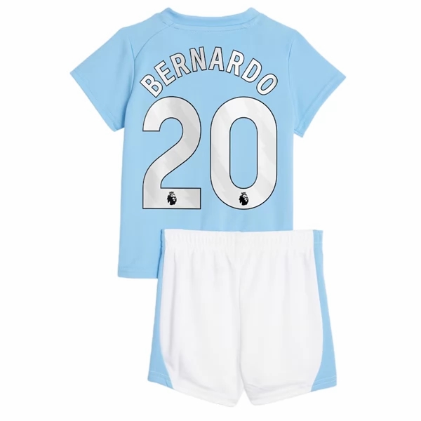 Camisola Camisola Manchester City Bernardo Silva 20 Criança 1º Equipamento 2023-24