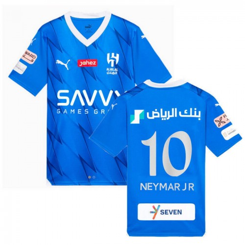 Camisola Al Hilal SFC Neymar Jr 10 1º Equipamento 2023-24