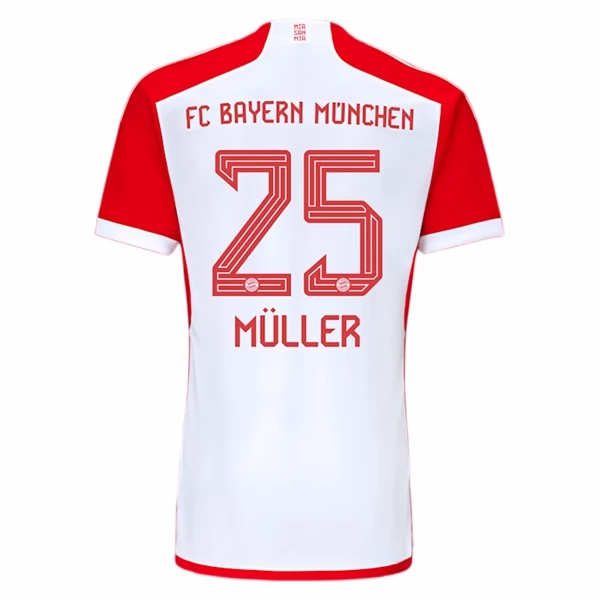Camisola FC Bayern München Thomas Müller 25 1º Equipamento 2023-24