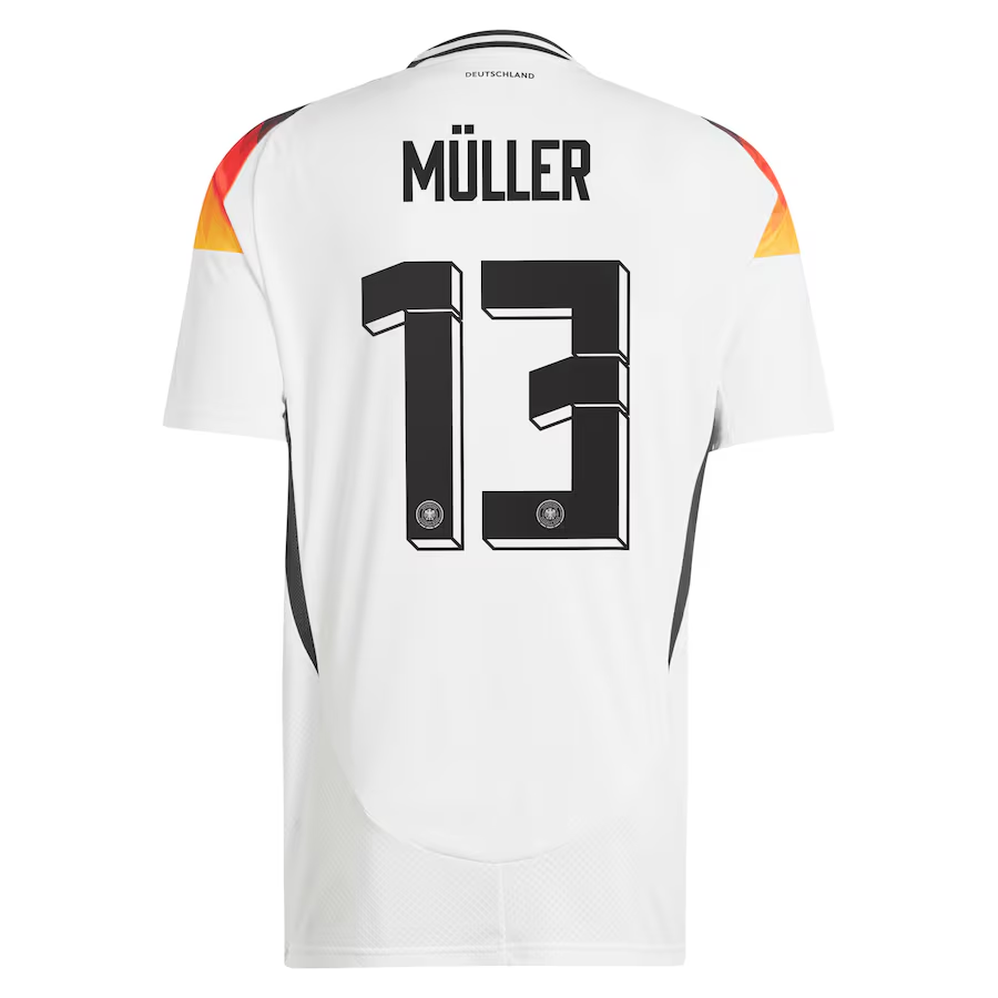 Camisola Alemanha Thomas Müller 13 1º Equipamento 2024