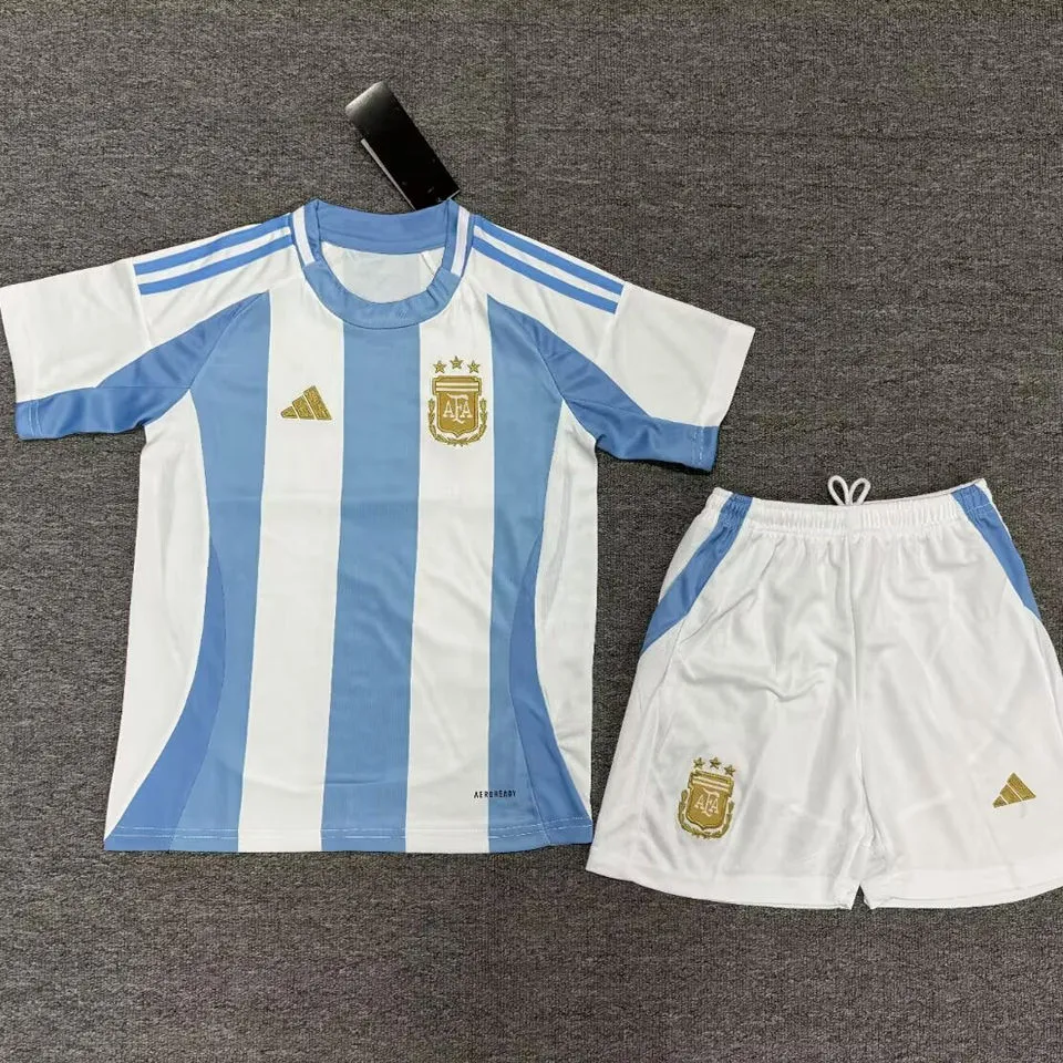 Camisola Argentina Criança 1º Equipamento 2024